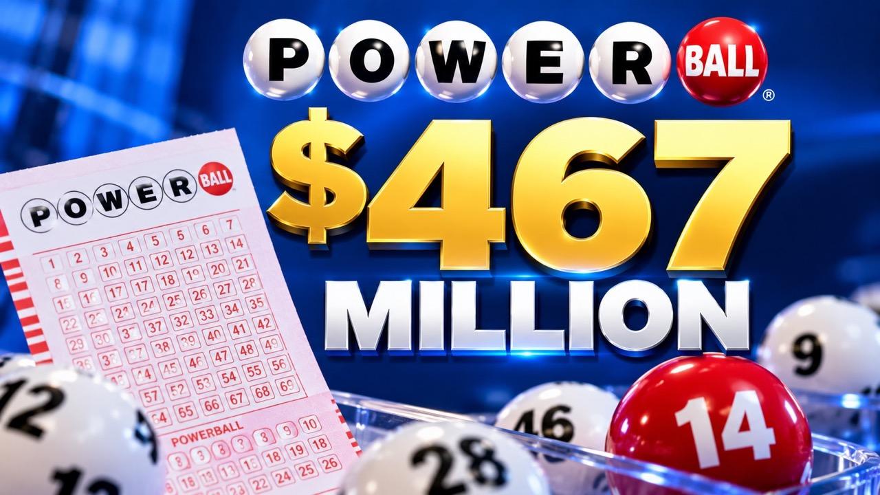 The Powerball Jackpot Has Now Crossed $467 Million, Here's When The Next Drawing Will Happen