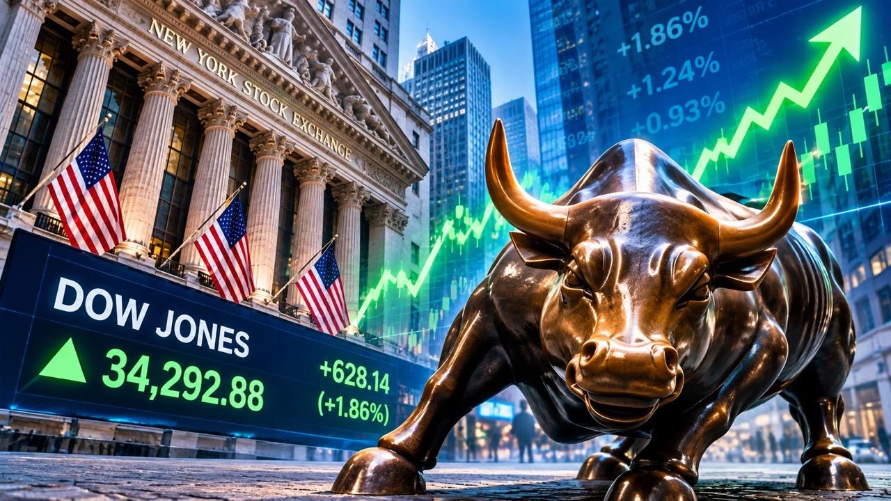 Dow Rises Ahead of Inflation Data as Investors Reassess Fed Rate-Hike Risks