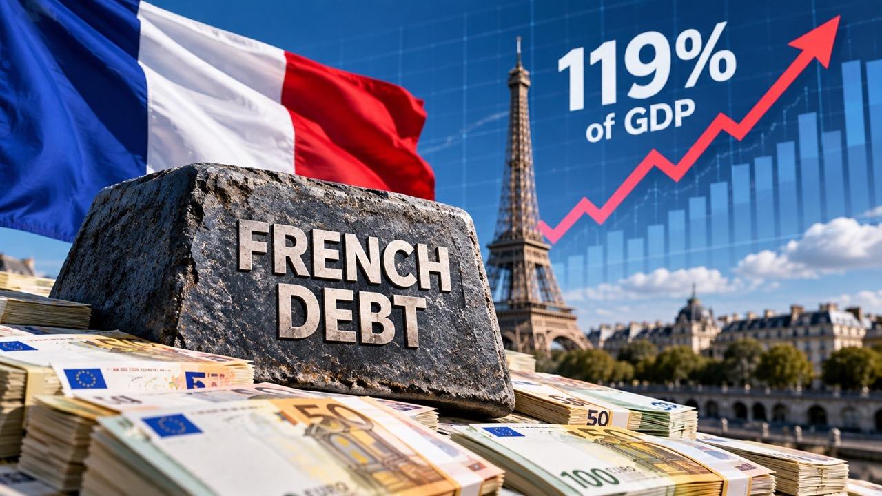 France Debt Hits 119% of GDP, Borrowing Costs Rise Ahead of 2027 Record