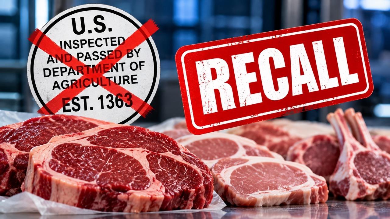 Massive US Meat Recall Targets 167,000 Pounds Over False USDA Labels