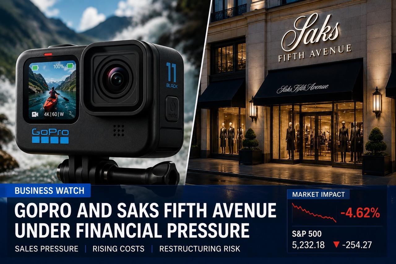 GoPro, Saks Global, And Other Brands Showing Bankruptcy Warning Signs In 2026