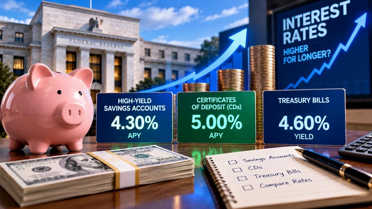 If Interest Rates Stay Higher for Longer, Where Can Cash Savers Still Find Competitive Returns?