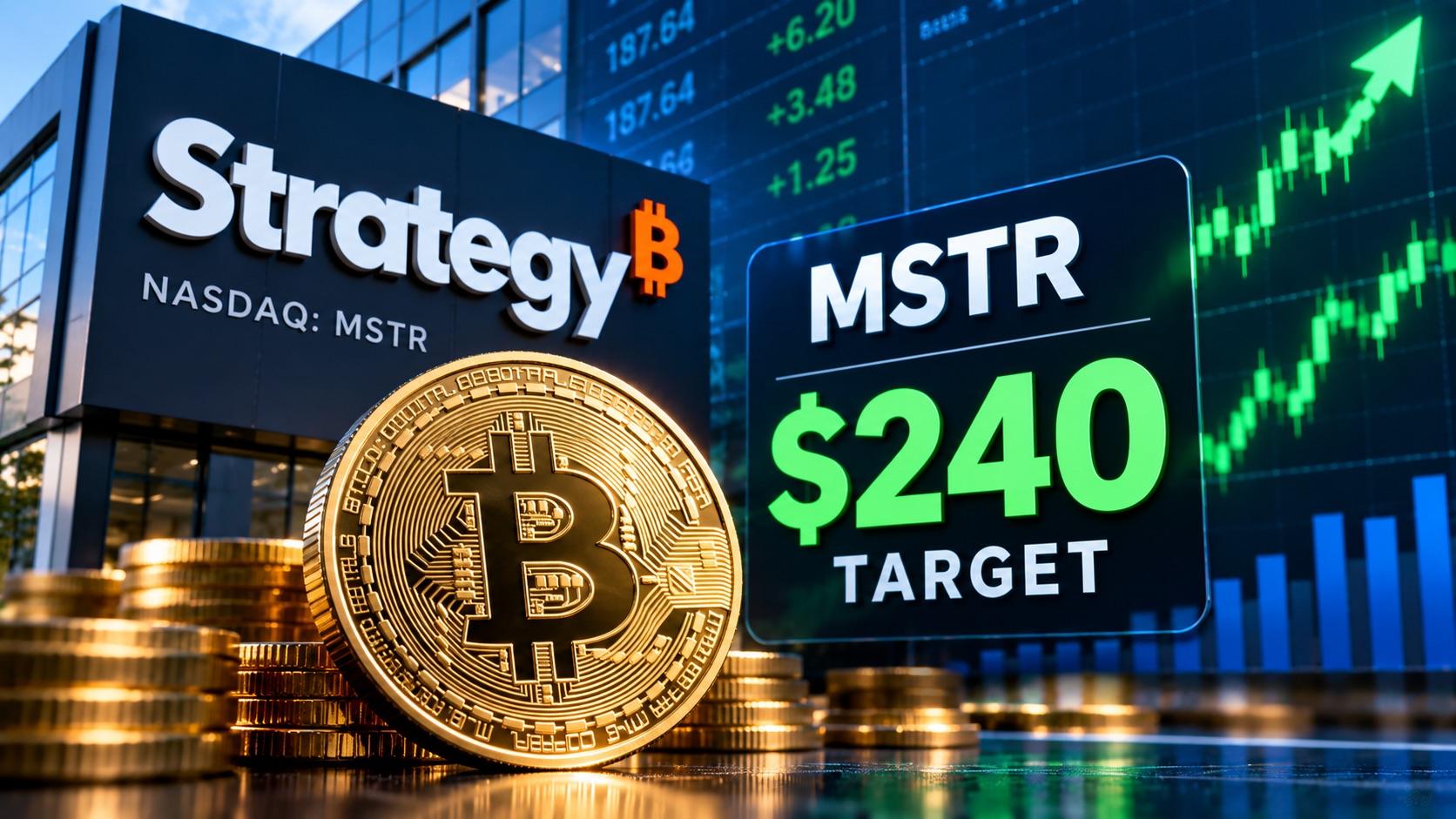 Citi Raises MSTR Price Target to $240, Bitcoin Forecast Gets Changed