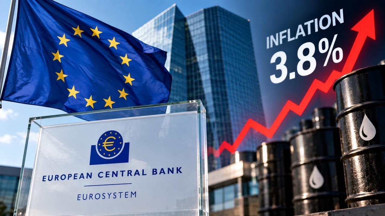 Euro Zone Inflation Hits Three-Year High at 3.8% as Energy Costs Surge