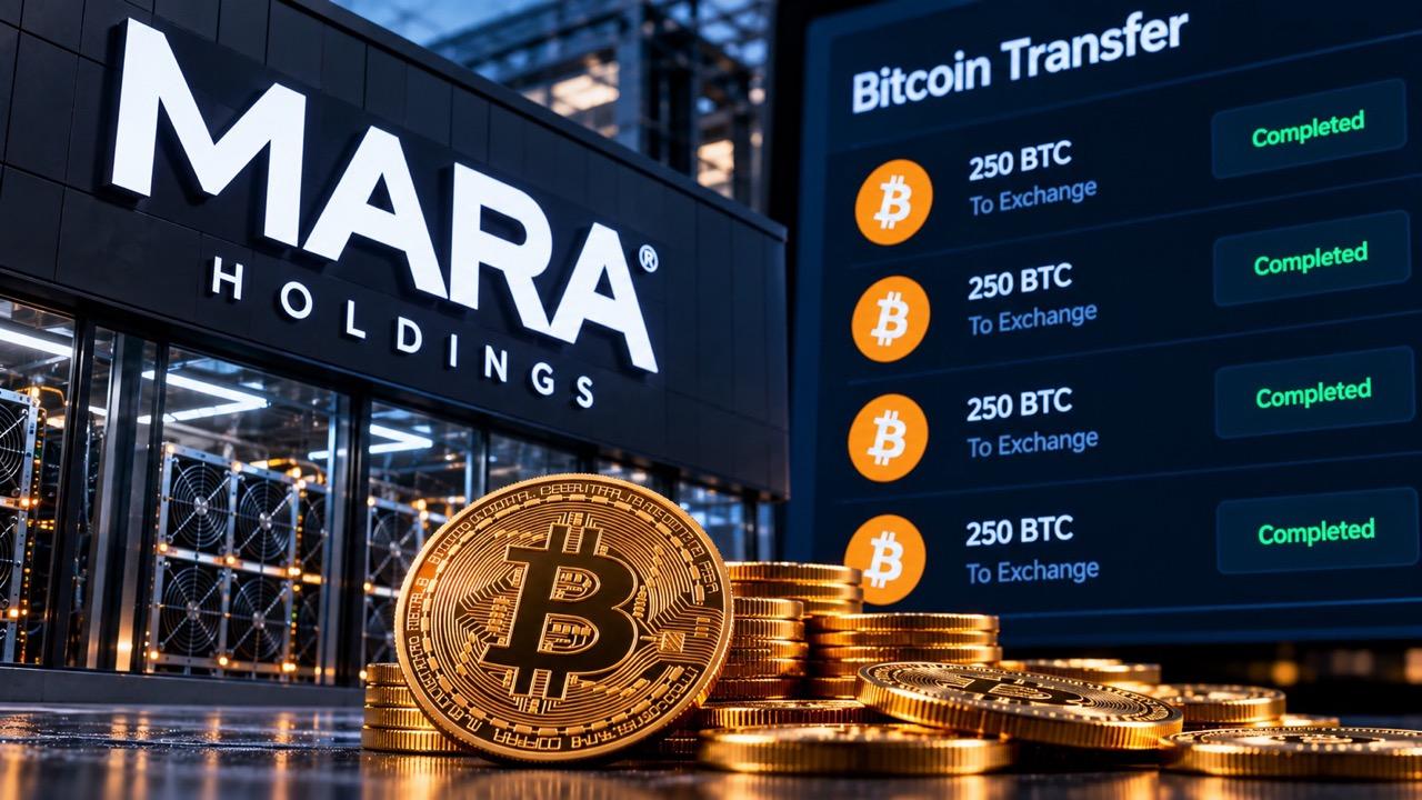 MARA Moves 1,000 Bitcoin to Exchanges, Raising Sale Questions