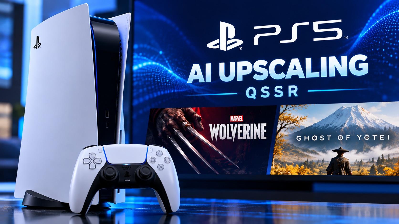 Sony Brings AI Upscaling to Standard PS5 With New QSSR Technology