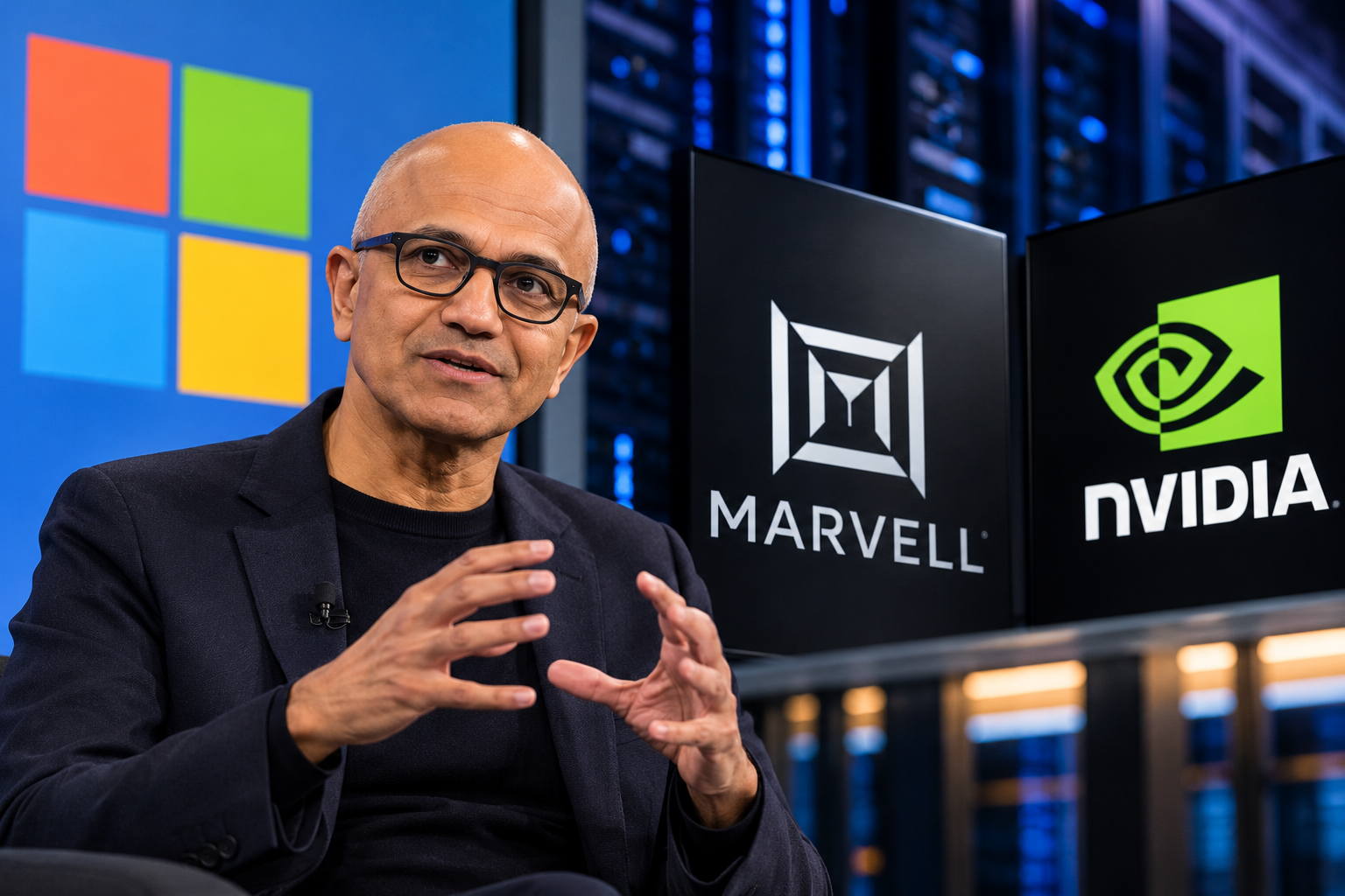 Microsoft's Satya Nadella Says This Competitor Is Better Positioned Than Nvidia