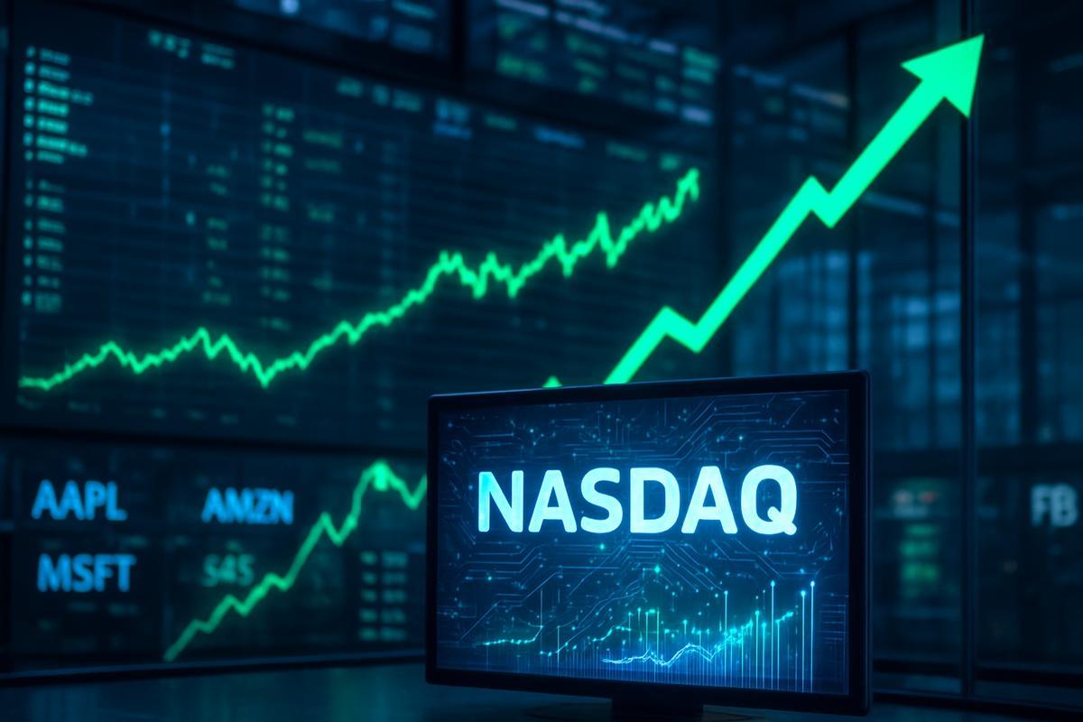 Stock Market On A Fire Run As The Dow Rises 7% And NASDAQ Clears 12% Gains